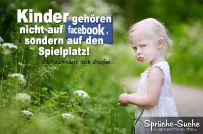 Kind ist sauer da es nicht auf Facebook sein darf