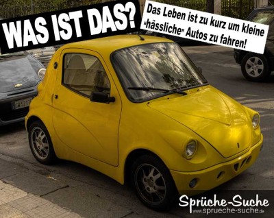 Kleines hässliches Auto