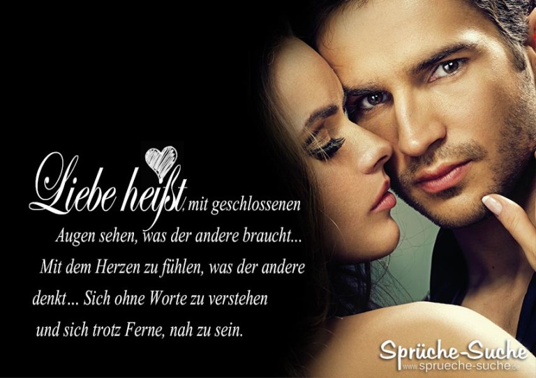 Was Heißt Liebe? | Schöner Spruch über Liebe - Sprüche-Suche