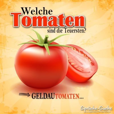 Tomaten Witz als Spruchbild
