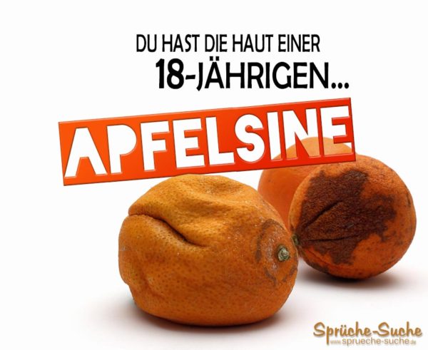 Lustiger Spruch Cellulite - Orangenhaut