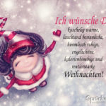 Weihnachtskarte - ich wünsche dir