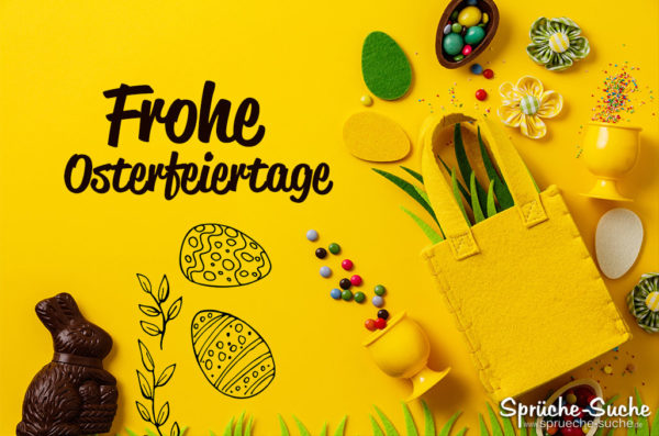 Ostergrüße - Frohe Osterfeiertage