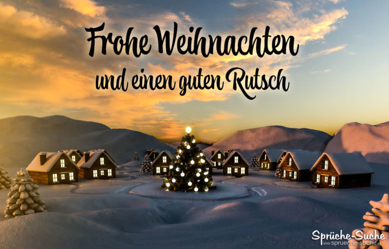 Frohe Weihnachten und einen guten Rutsch  Weihnachtsgrüße